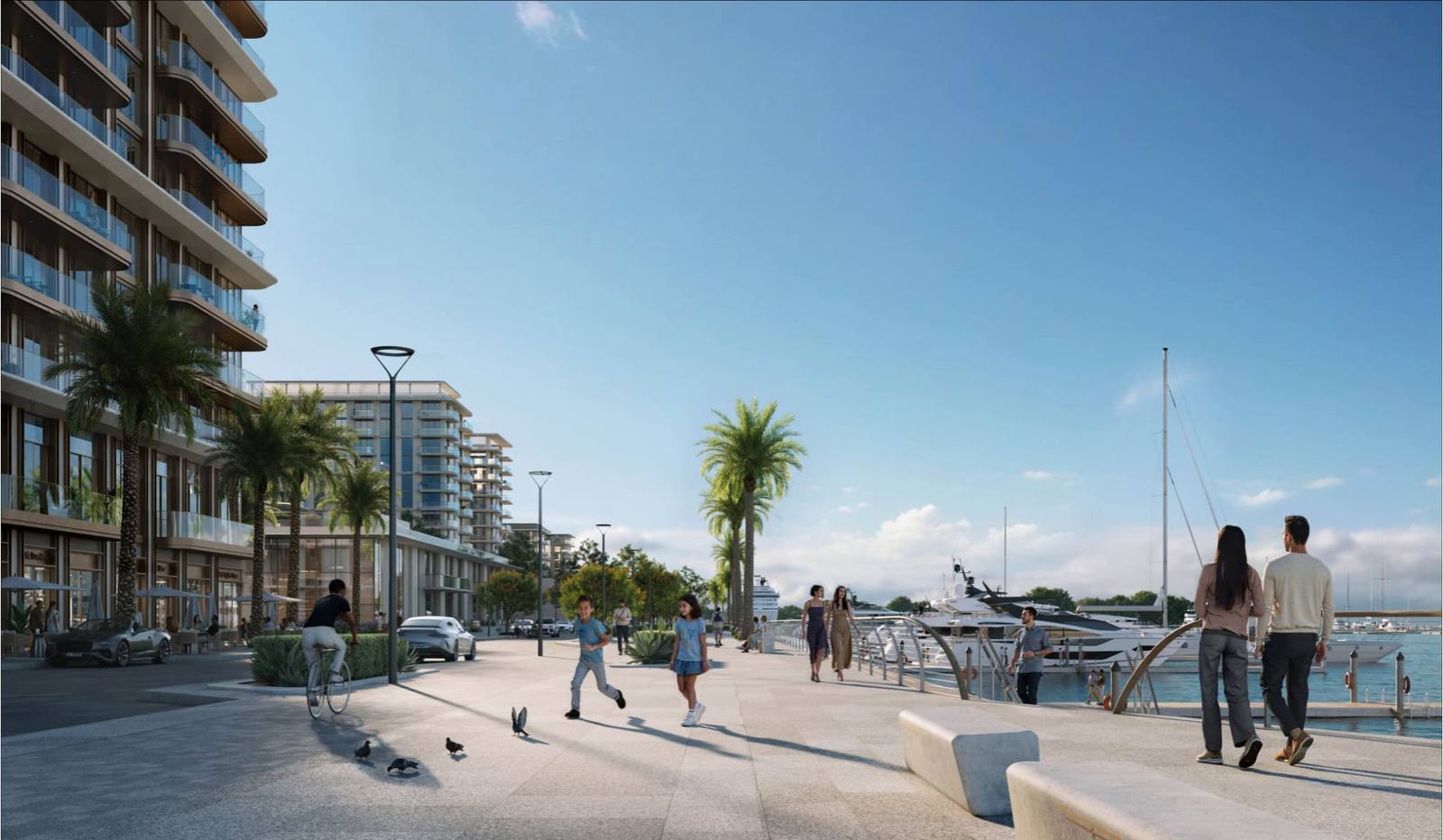 Commercial space, Promenade — the promenade